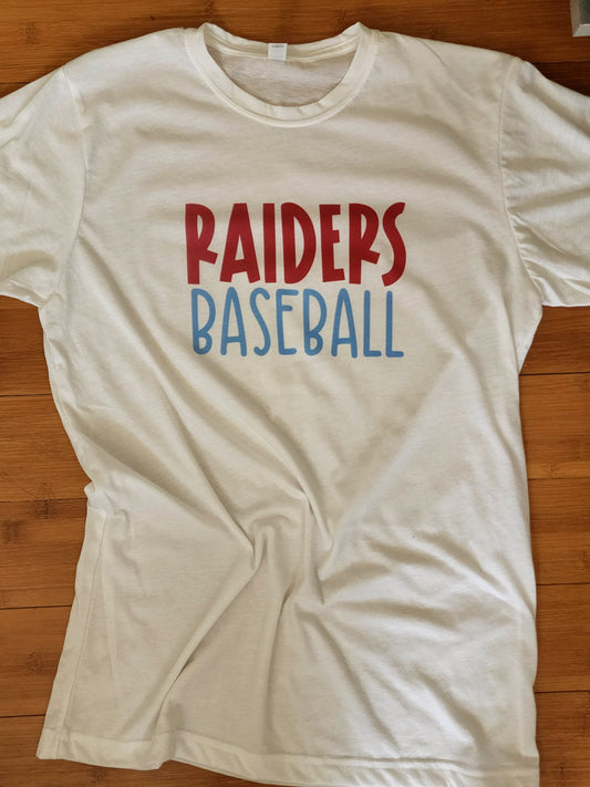 Customized Team Baseball T-Shirt