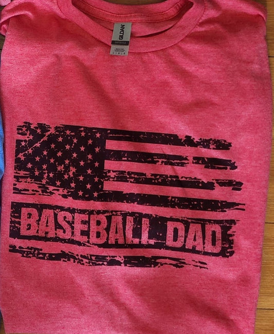 "Baseball Dad" T-Shirt